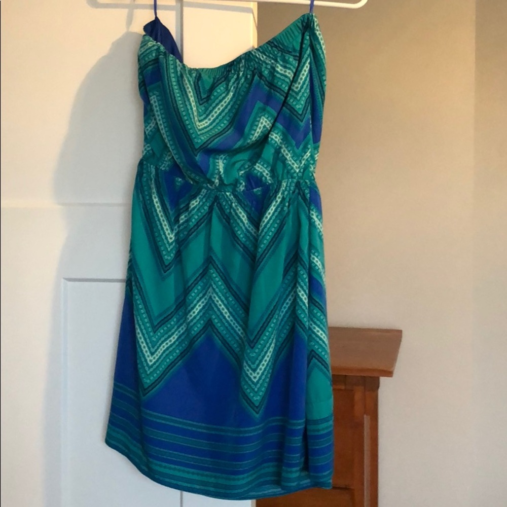 Express strapless beach Dress